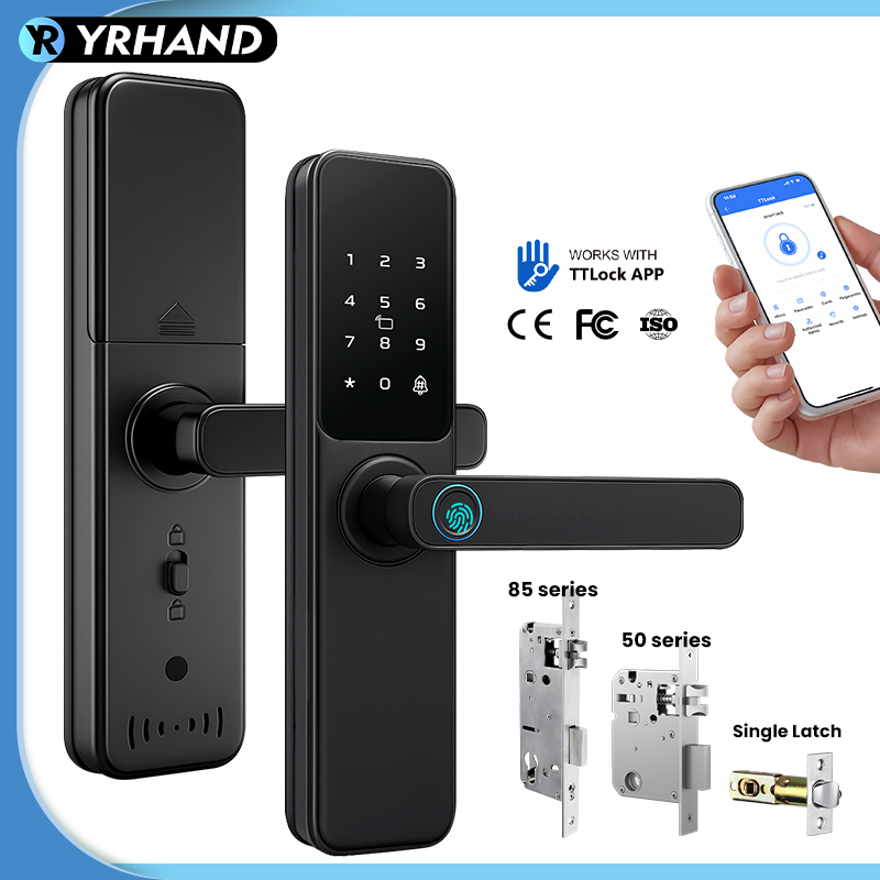 Home Security Packages - Bluetooth TTLock App Fingerprint Lock Cerradura