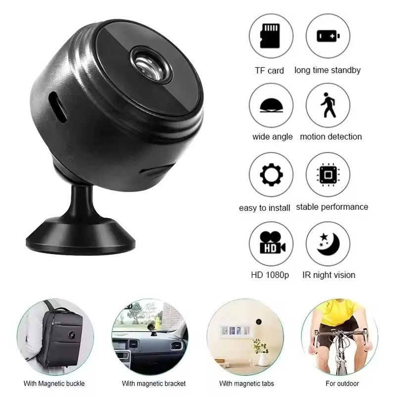 Home Security Adt - A9 Mini WiFi HD 1080P Security
