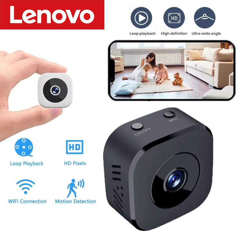 Home Security Premium - Lenovo6K Mini Security Camera Wireless 2.4G