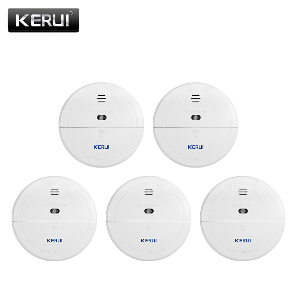 Home Security Monitoring - KERUI 5/10pcs 433MHZ Wireless Home Fire
