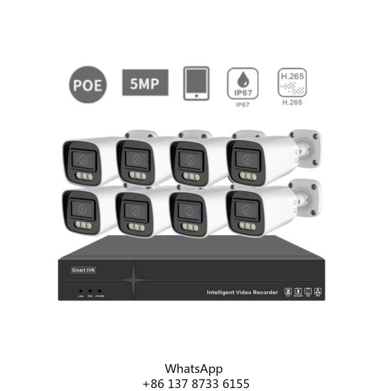 Home Security Camera - 5MP 4CH 8CH Home Cctv Security
