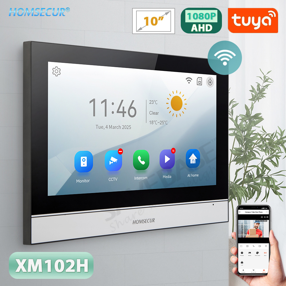 Home Security Monitoring - Tuya WiFi Intercom Monitor 7