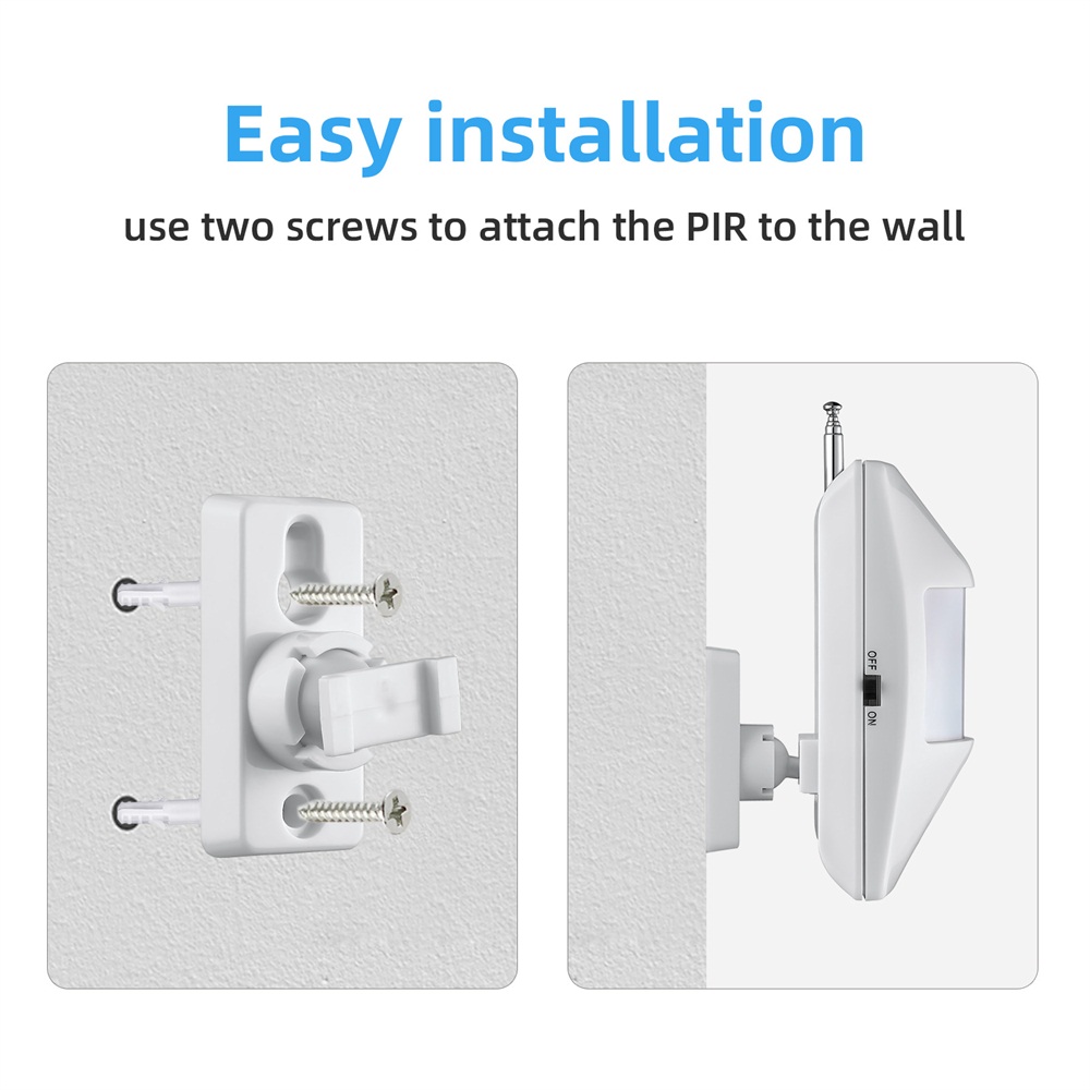 KERUI Wireless PIR Motion Sens - Home Security With Ai ulasan dan harga