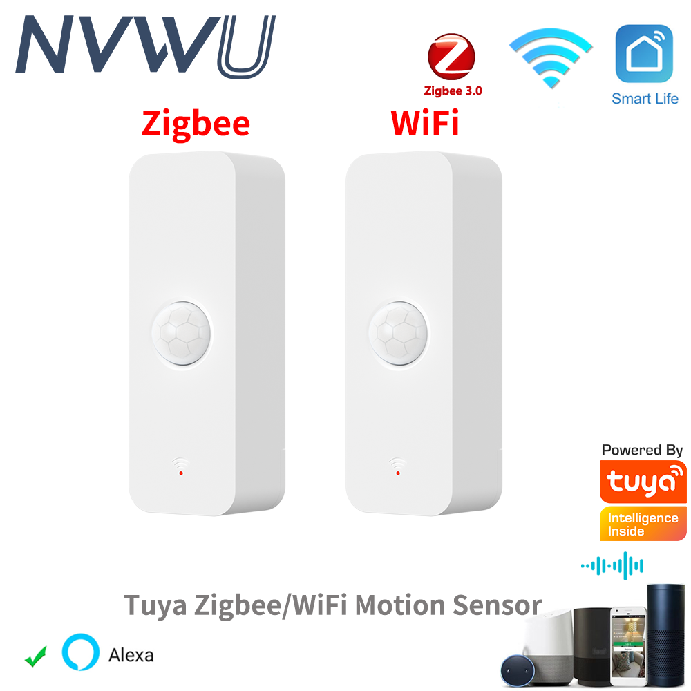 Tuya WiFi Zigbee PIR Motion Se - Home Security With Ai ulasan dan harga