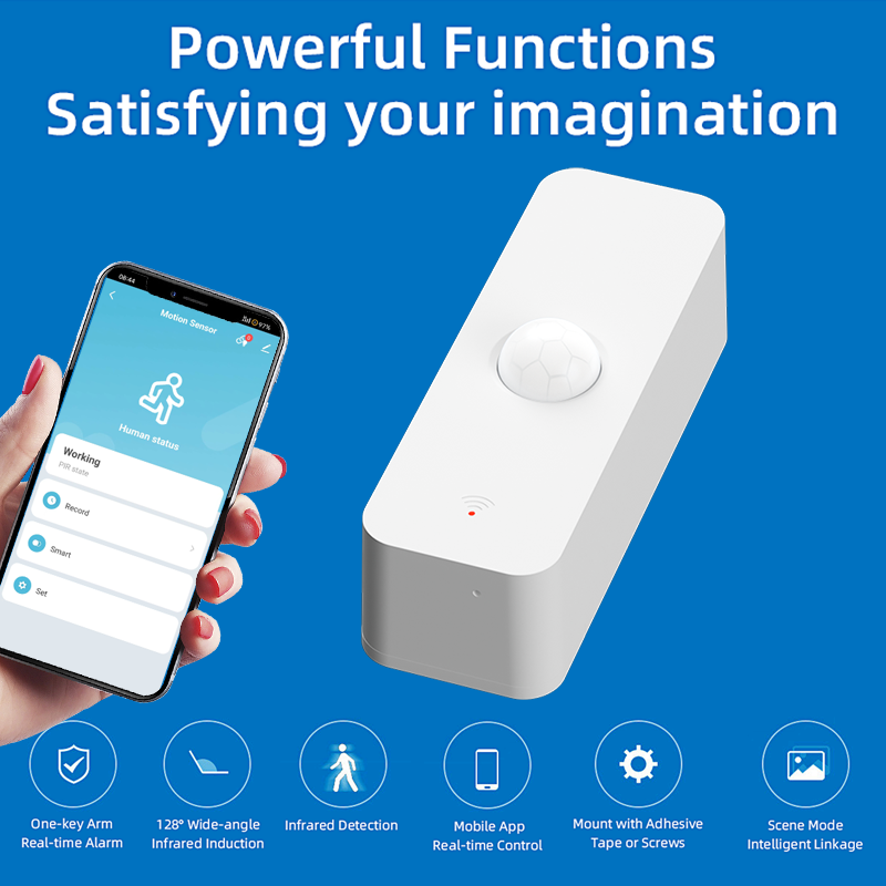 Tuya WiFi Zigbee PIR Motion Se - Home Security With Ai ulasan dan harga