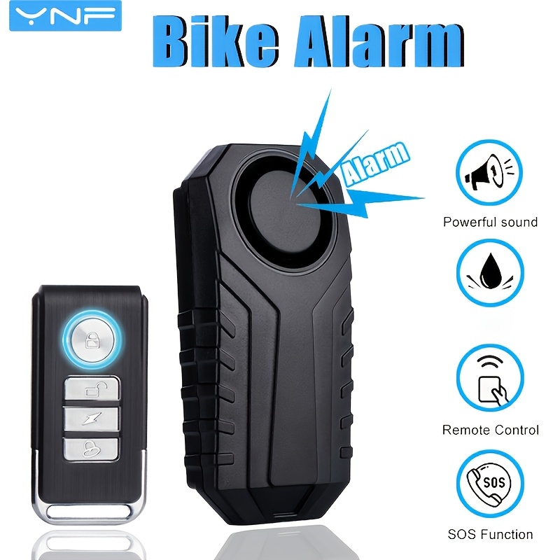 YNF  Bicycle Alarm 113dB Anti- - Home Security Equipment ulasan dan harga