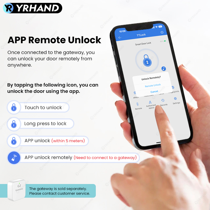 Bluetooth TTLock App Fingerpri - Home Security Packages ulasan dan harga