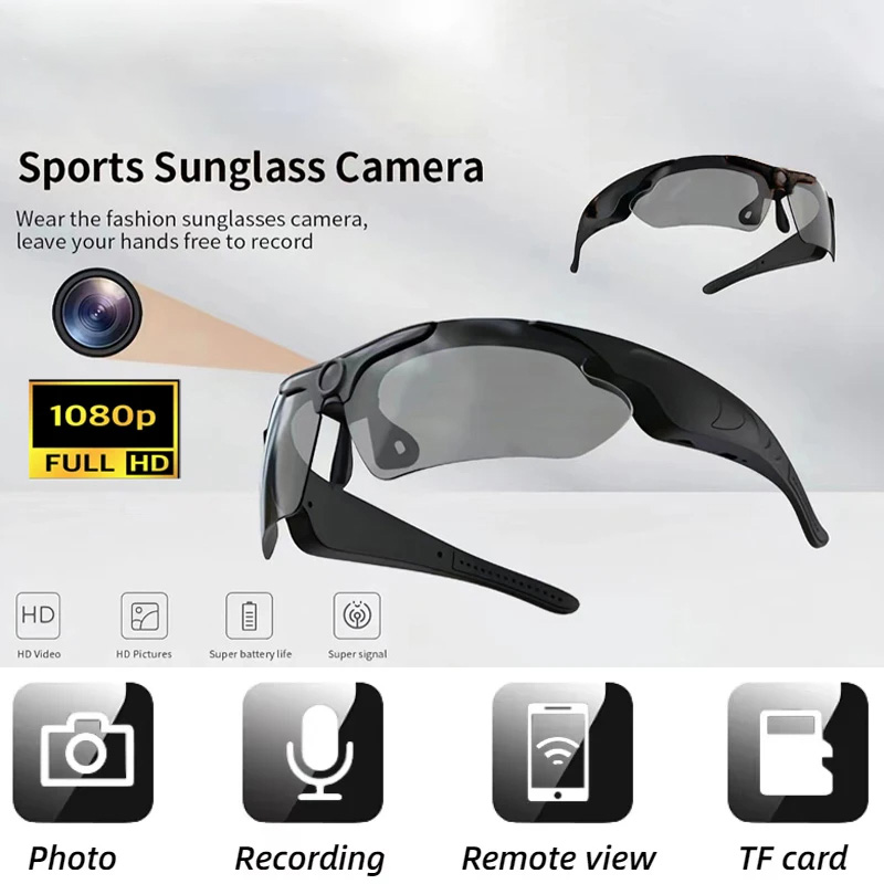 1080P HD Camera Smart Glasses  - Home Security Camera ulasan dan harga