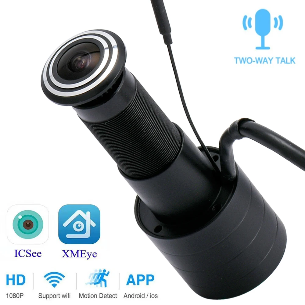 1080P POE Audio HD Indoor Door - Home Security Front Door Camera ulasan dan harga