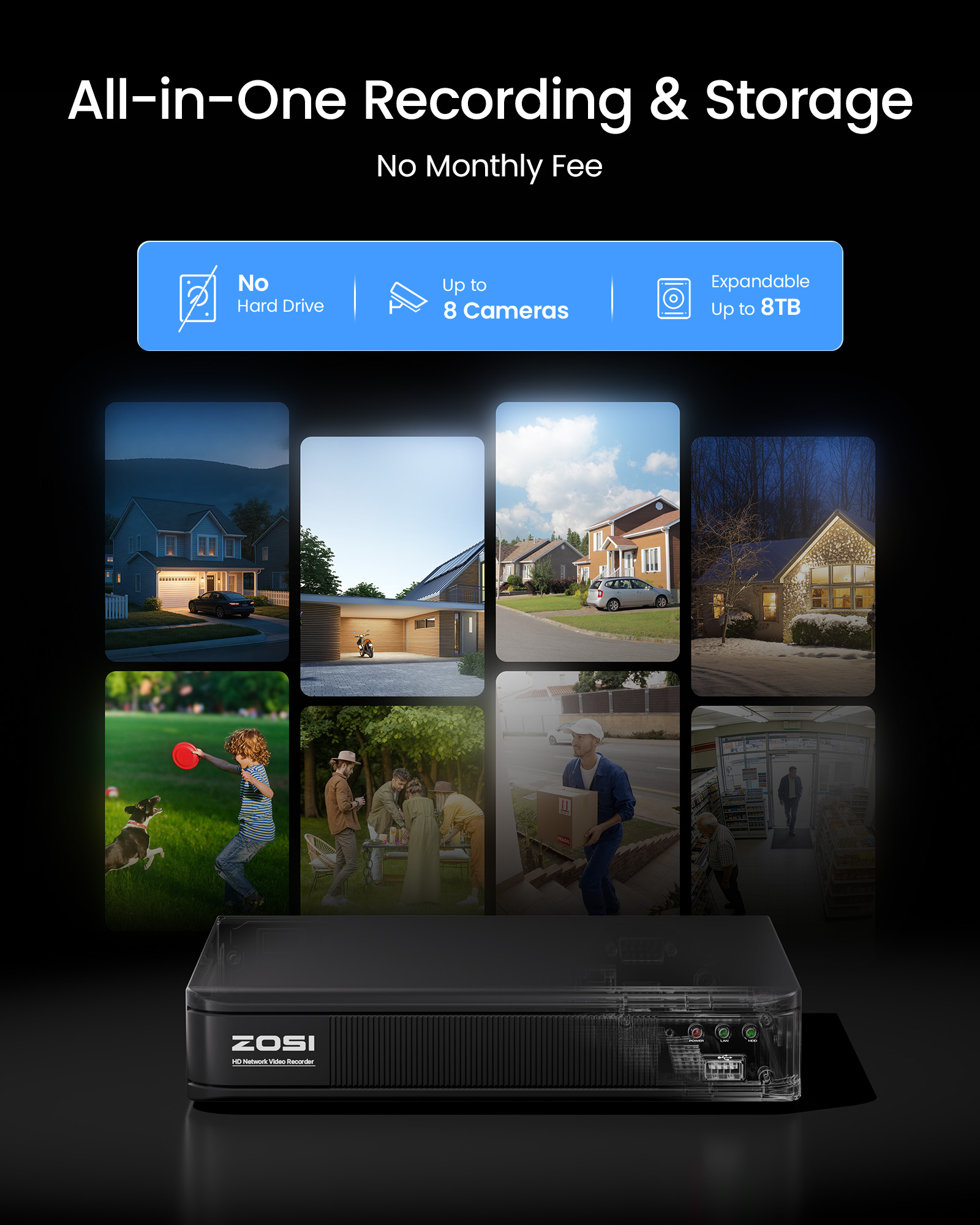 ZOSI 3K Lite Wired CCTV Securi - Home Security Adt ulasan dan harga