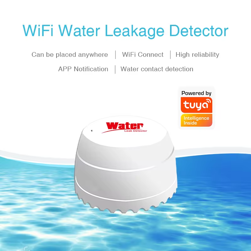 Tuya WiFi Water Leak Detector  - Home Security Equipment ulasan dan harga