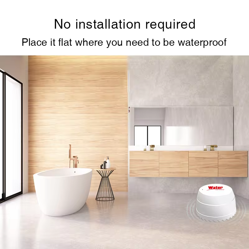 Tuya WiFi Water Leak Detector  - Home Security Equipment ulasan dan harga