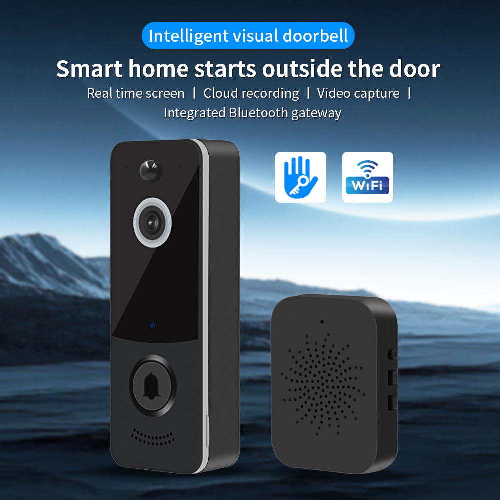 1080P WIFI Video Doorbell TTLO - Home Security Premium ulasan dan harga