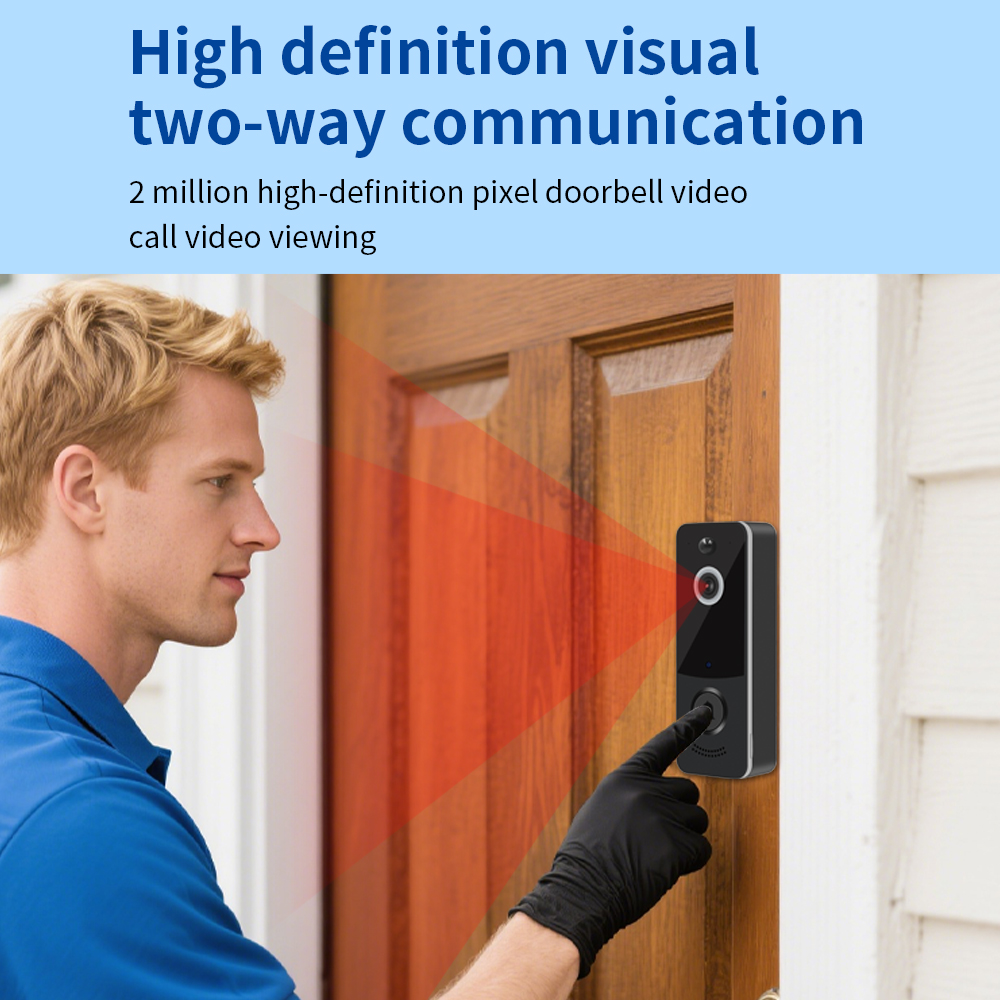 1080P WIFI Video Doorbell TTLO - Home Security Premium ulasan dan harga