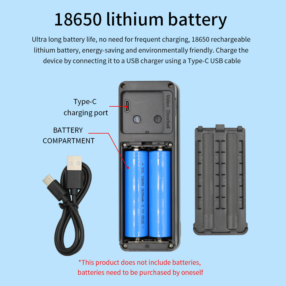 1080P WIFI Video Doorbell TTLO - Home Security Premium ulasan dan harga