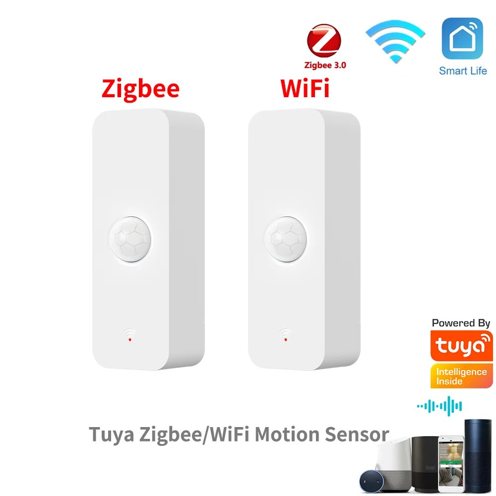 Tuya WiFi Zigbee PIR Motion Se - Home Security With Ai ulasan dan harga