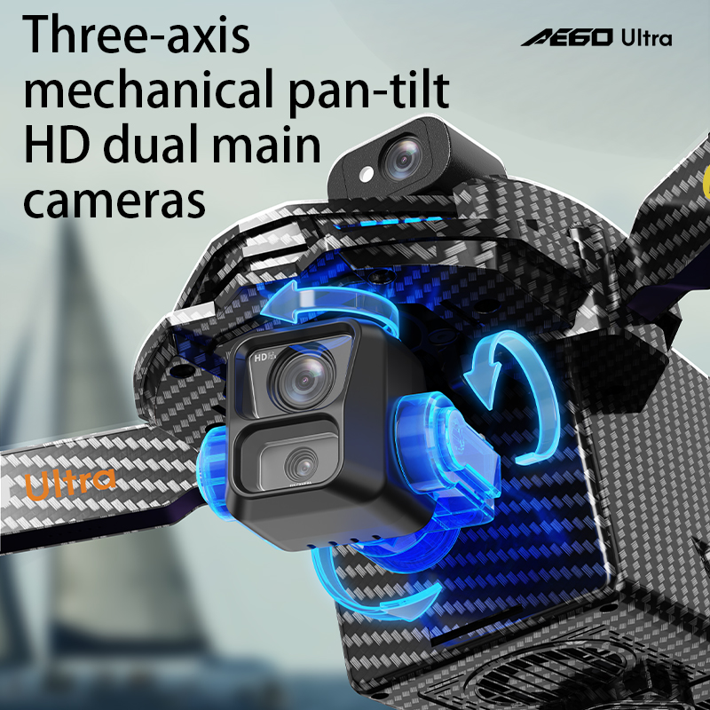 New AE60 Profesional GPS Drone - Home Security Monitoring ulasan dan harga