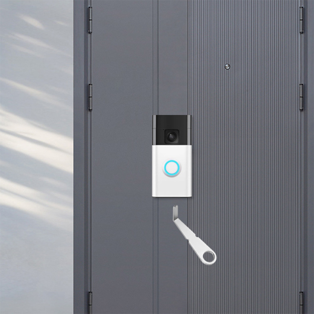 Silver Video Doorbell Key For  - Home Security Adt ulasan dan harga