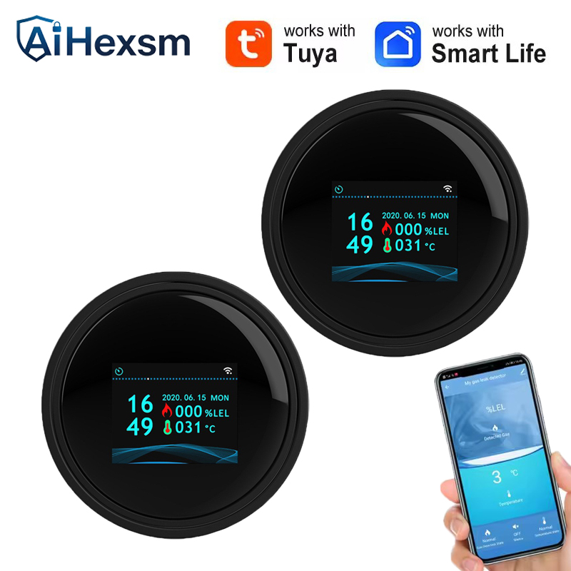 Tuya Wifi Leak With Temperatur - Home Security Tools ulasan dan harga