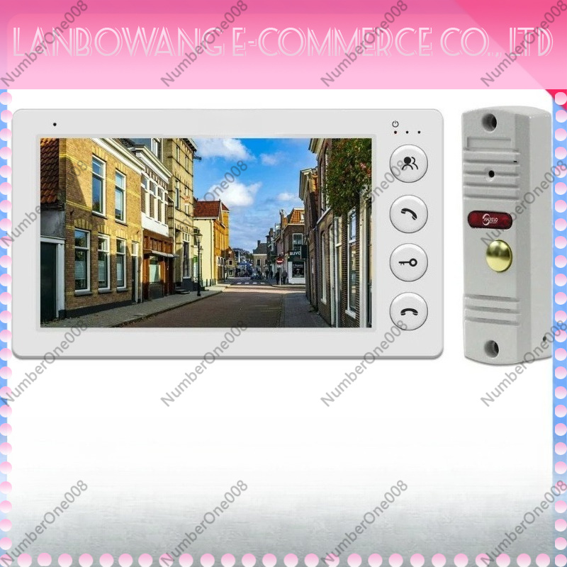 Wired Video Intercom System 7  - Home Security Monitoring ulasan dan harga