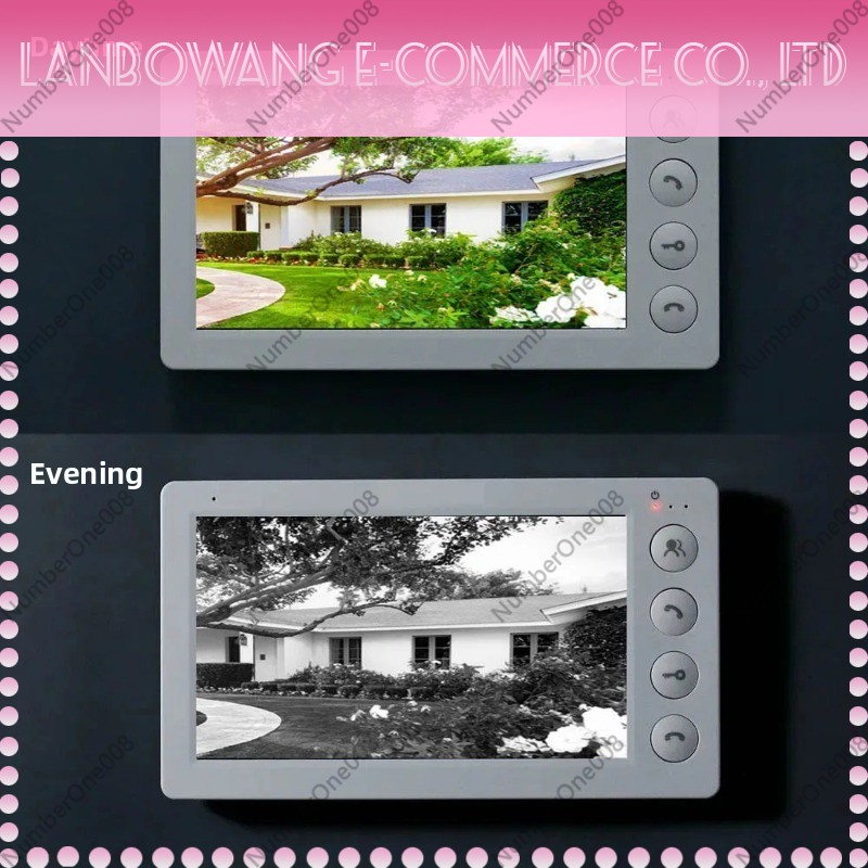 Wired Video Intercom System 7  - Home Security Monitoring ulasan dan harga