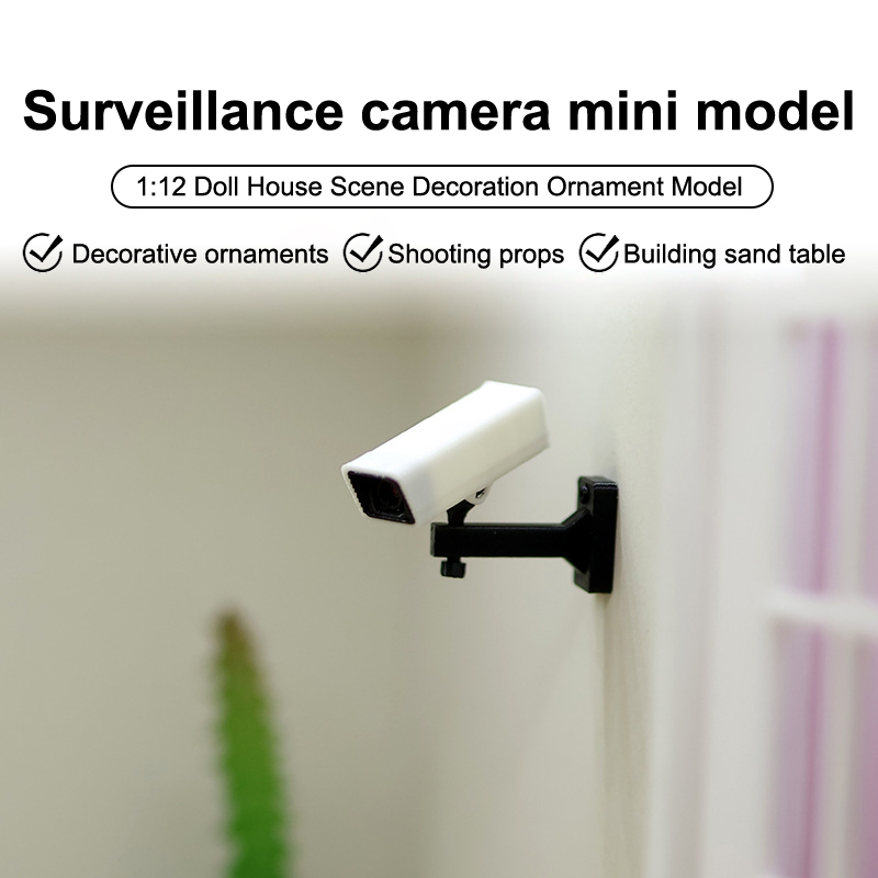 Hot Sale 1/12 Scale Miniature  - Home Security Camera ulasan dan harga
