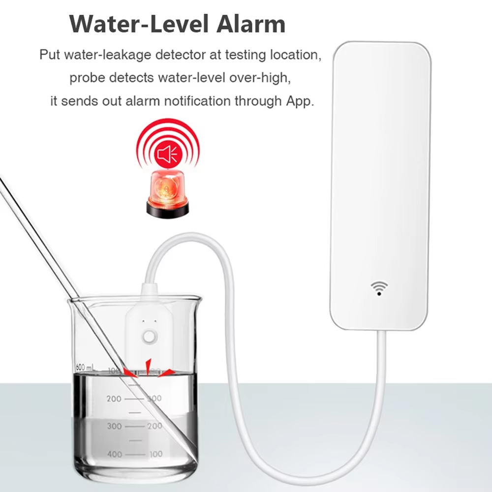 ZigBee WiFi Water Leak Sensor  - Home Security With Ai ulasan dan harga