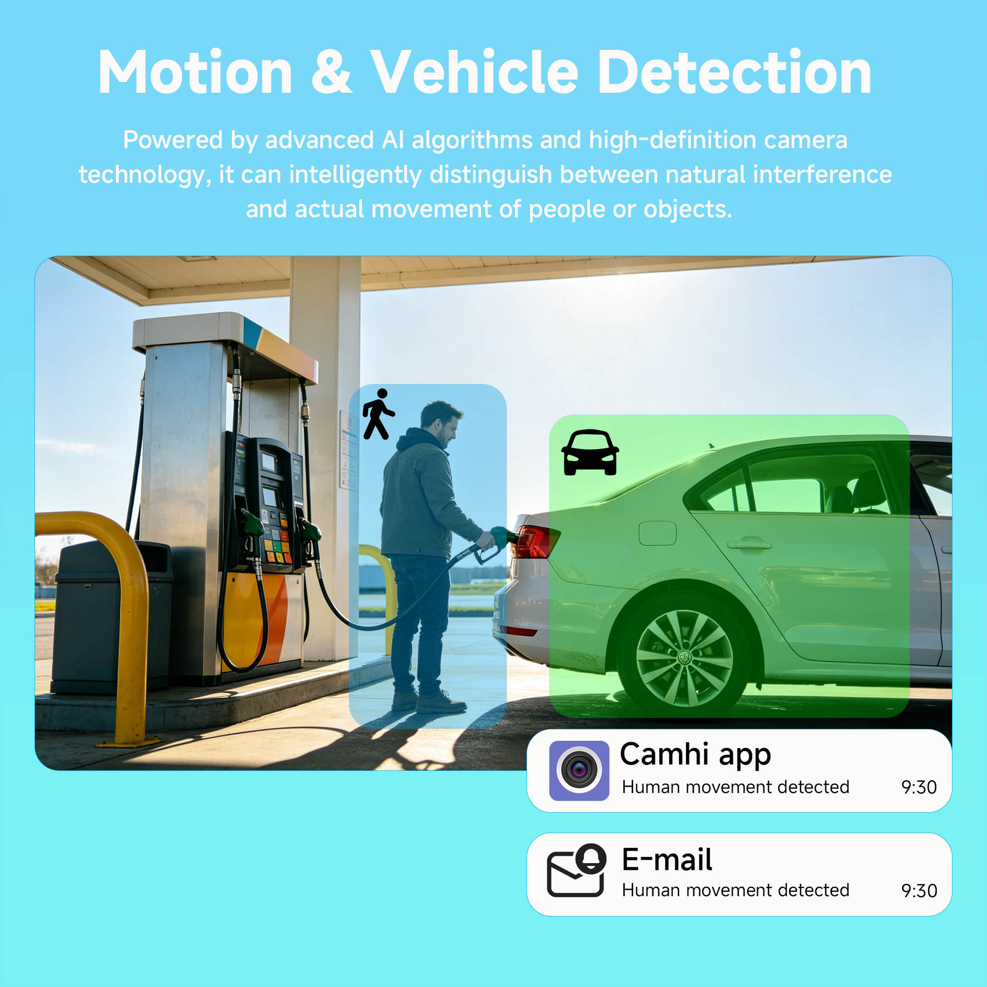 BFMore 8MP 4K Ai Human Detecti - Home Security With Ai ulasan dan harga