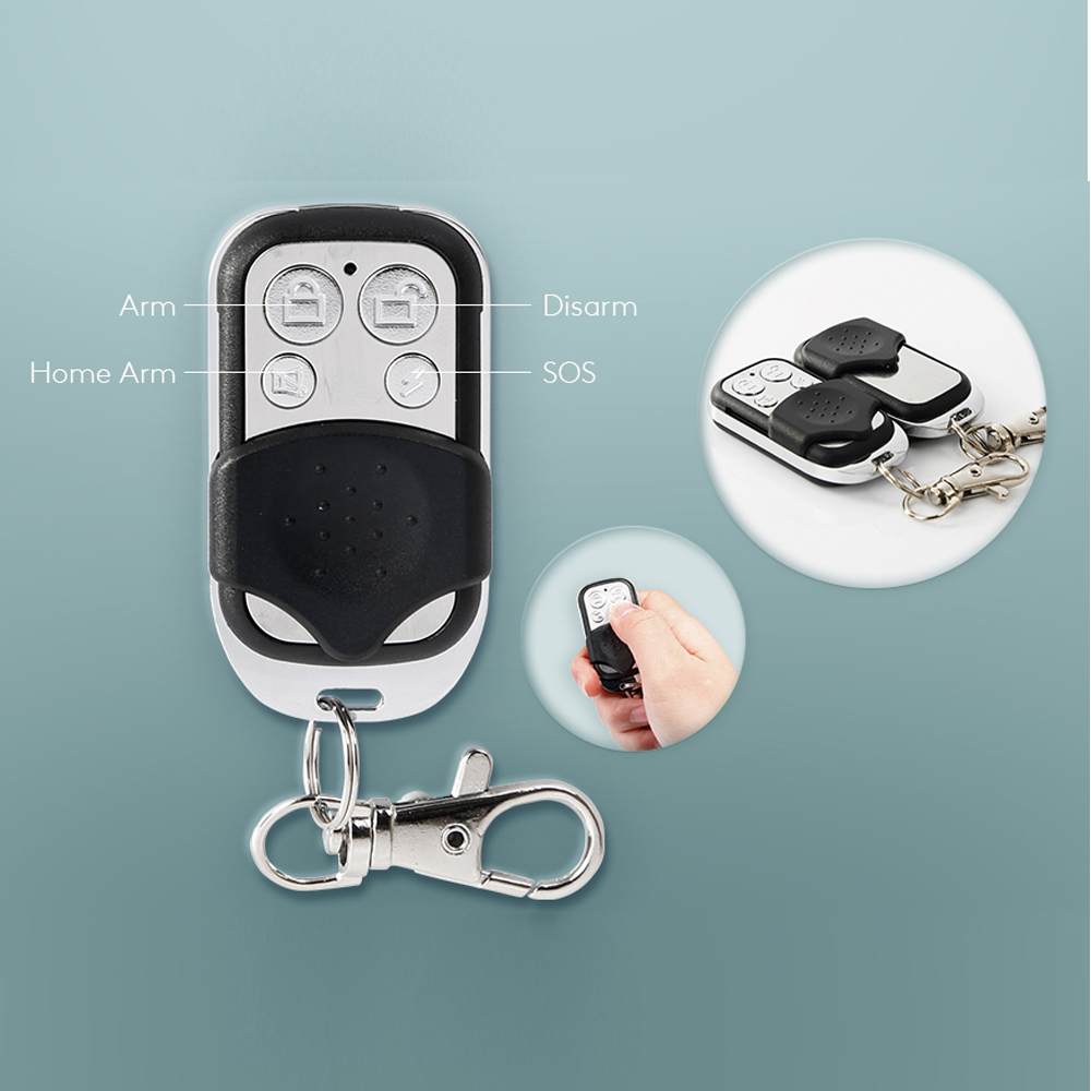 HOMSECUR H4 4Pcs 433MHz Wirele - Home Security Monitoring ulasan dan harga