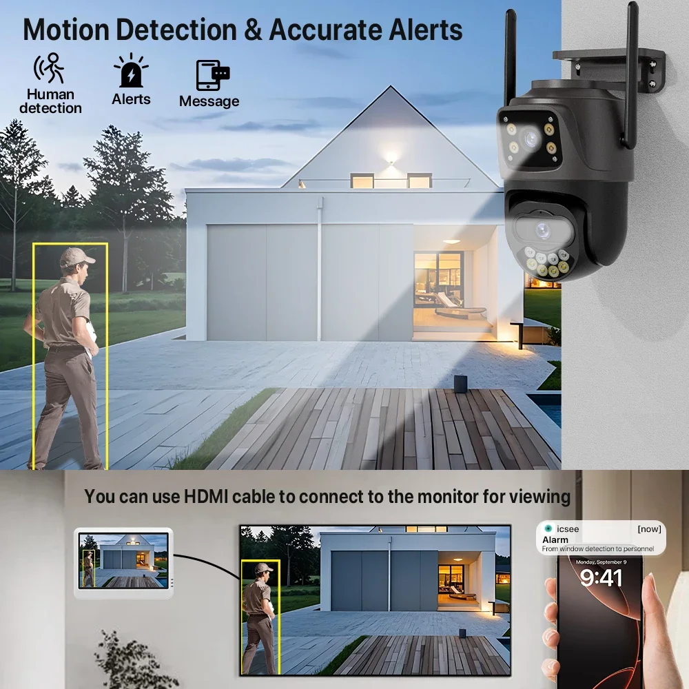 Wireless CCTV Camera System 5M - Home Security Monitoring ulasan dan harga