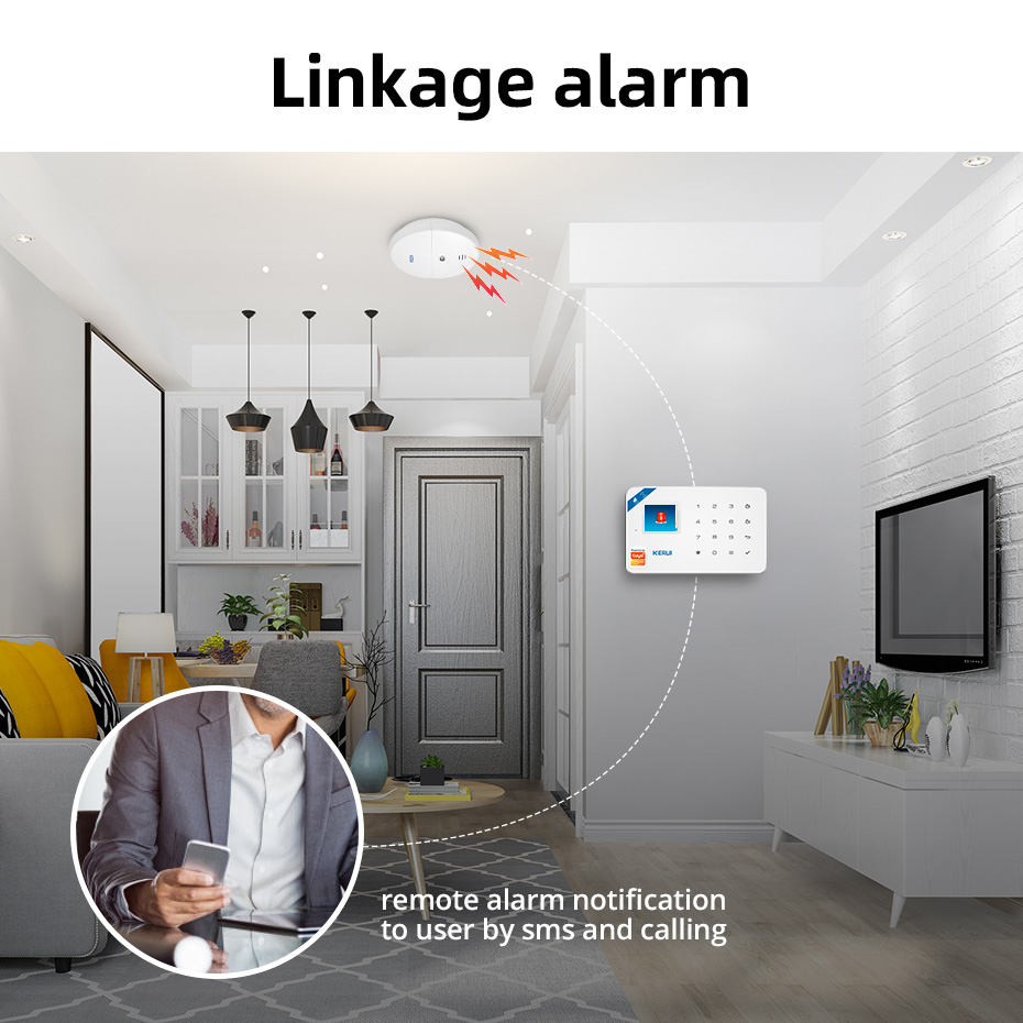 KERUI 5/10pcs 433MHZ Wireless  - Home Security Monitoring ulasan dan harga