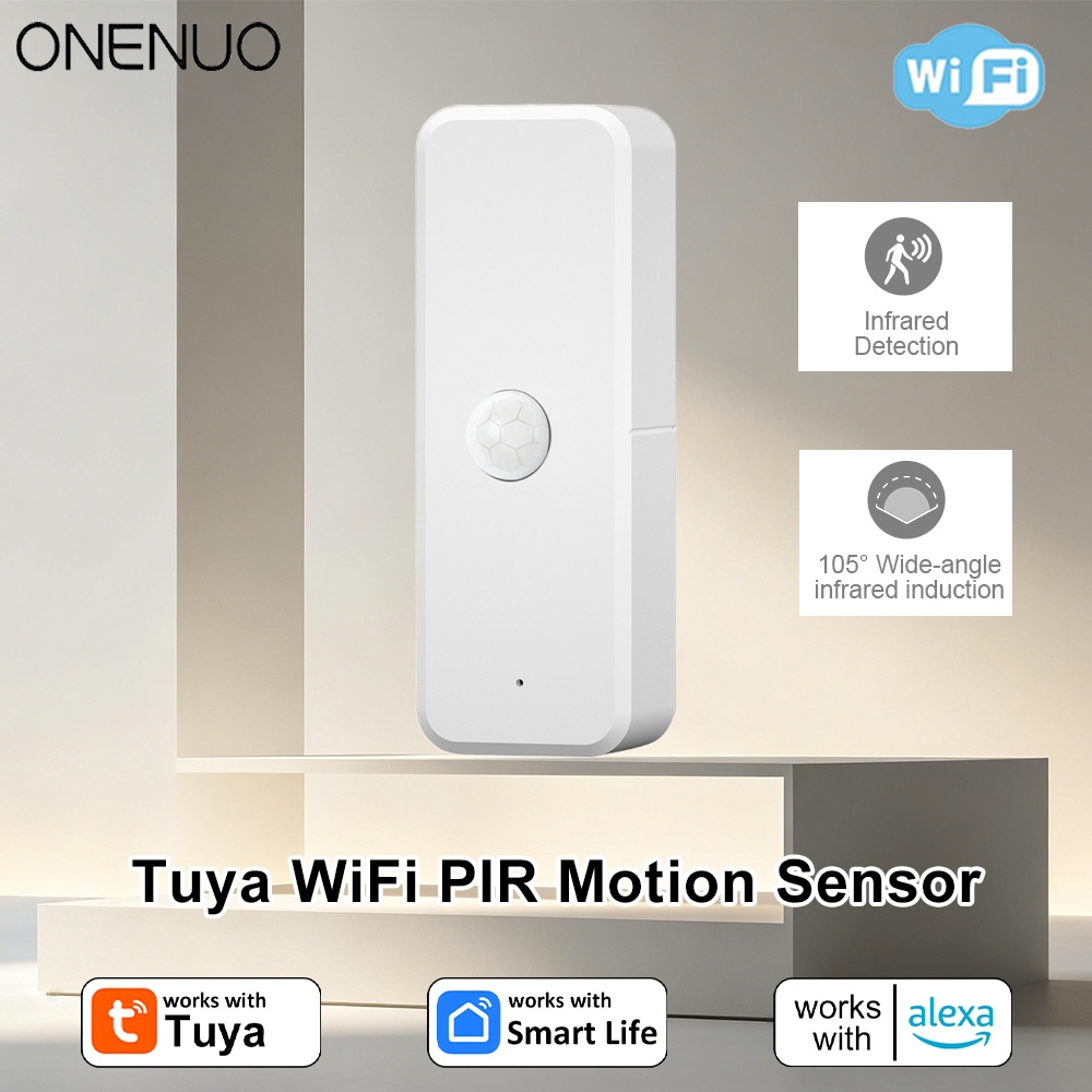 New Tuya WiFi PIR Motion Detec - Home Security With Ai ulasan dan harga
