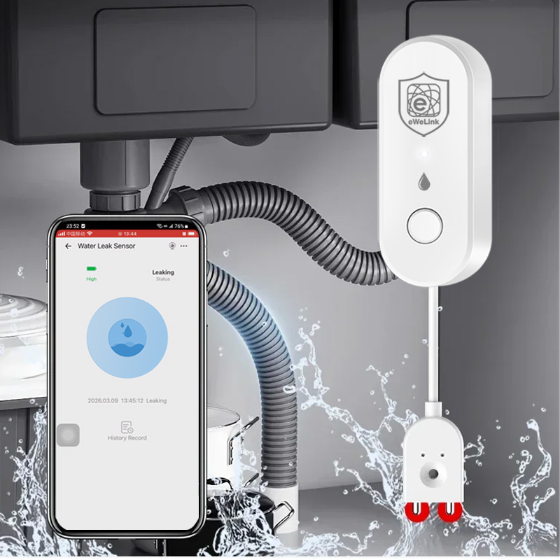 EWelink Zigbee Water Leakage S - Home Security With Ai ulasan dan harga