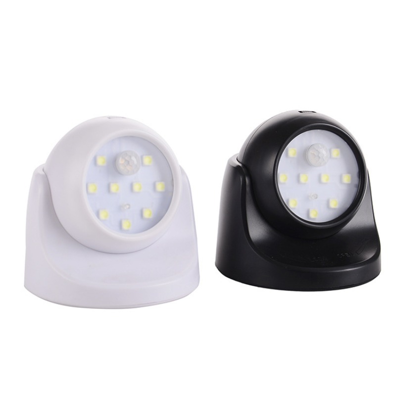 Battery Operated LED Spotlight - Home Security Lights Outdoors ulasan dan harga