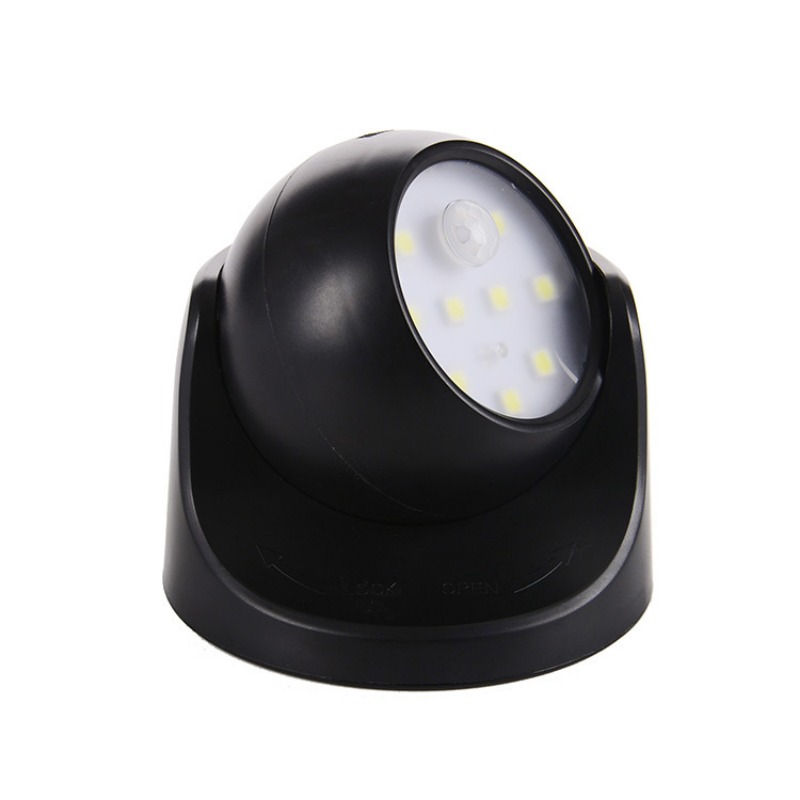 Battery Operated LED Spotlight - Home Security Lights Outdoors ulasan dan harga