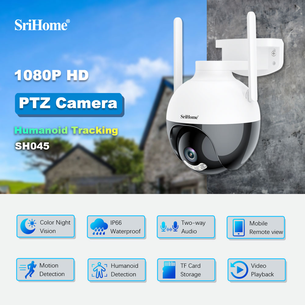 Srihome SH045 2MP 1080P Full C - Home Security Premium ulasan dan harga