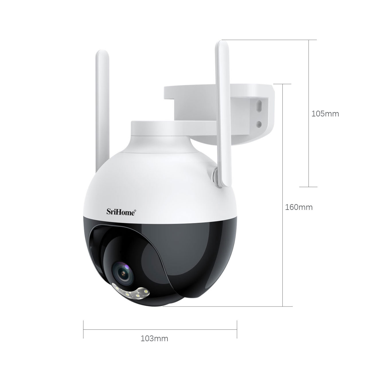 Srihome SH045 2MP 1080P Full C - Home Security Premium ulasan dan harga