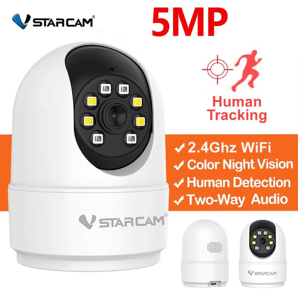 Vstarcam 5MP HD WiFi IP Camera - Home Security Premium ulasan dan harga