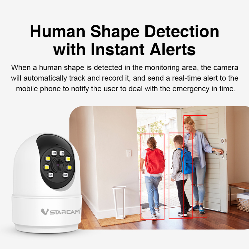 Vstarcam 5MP HD WiFi IP Camera - Home Security Premium ulasan dan harga