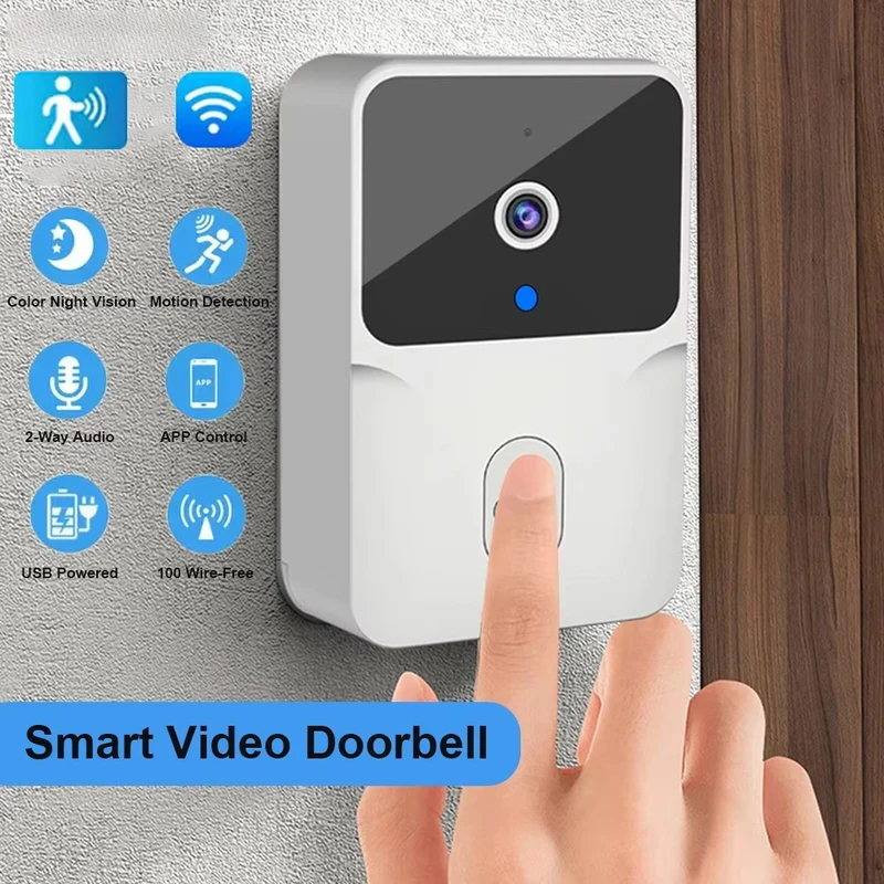 Smart Home WiFi Video Doorbell - Home Security Premium ulasan dan harga