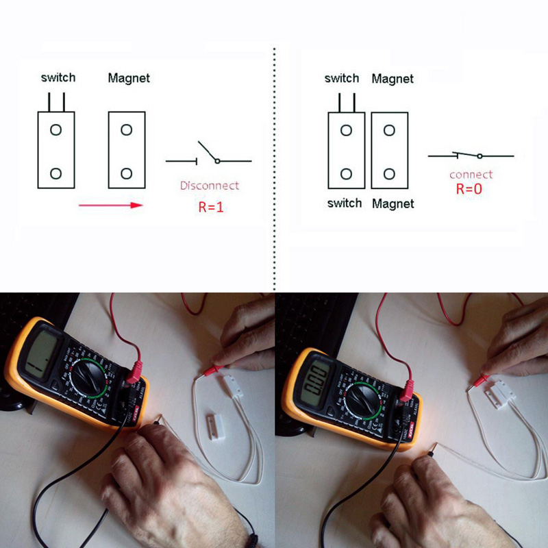 1/2/3/4/5/10/20PCS MC-38 Wired - Home Security With Ai ulasan dan harga