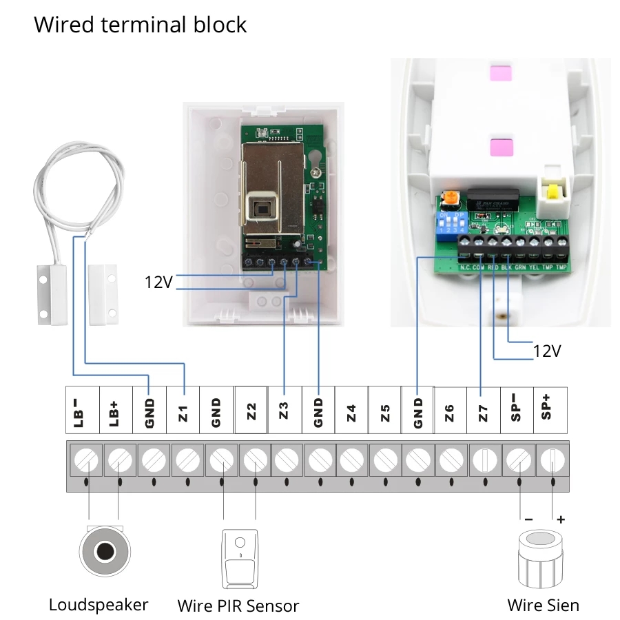 1/2/3/4/5/10/20PCS MC-38 Wired - Home Security With Ai ulasan dan harga