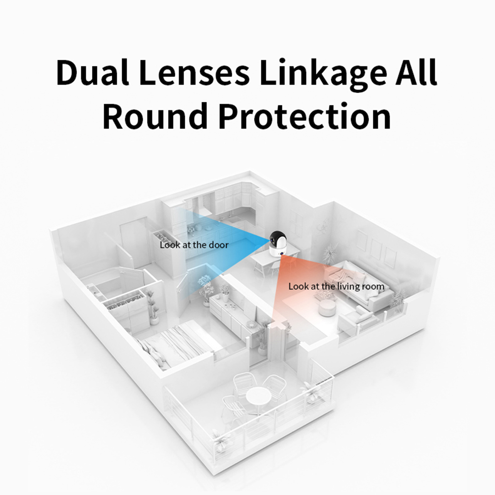 Vstarcam 5MP HD Dual Lens Came - Home Security Premium ulasan dan harga