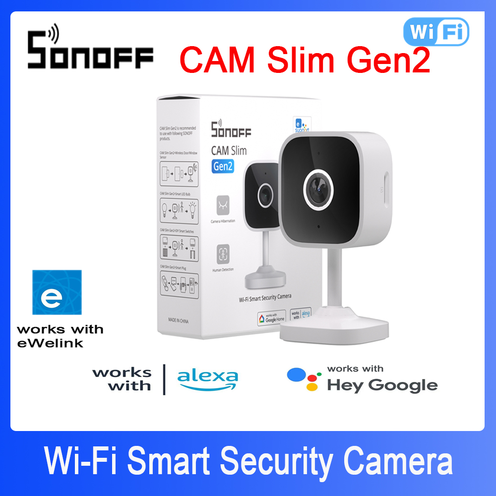 SONOFF CAM Slim Gen2 WiFi Smar - Home Security Adt ulasan dan harga