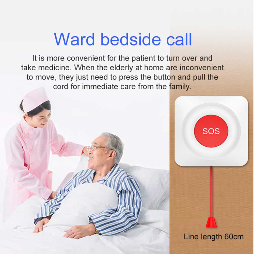WIFI Zigbee Buttontons SOS Pus - Home Security Tools ulasan dan harga