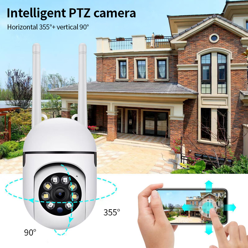 3MP WiFi Camera Home PTZ IP Ca - Home Security Premium ulasan dan harga
