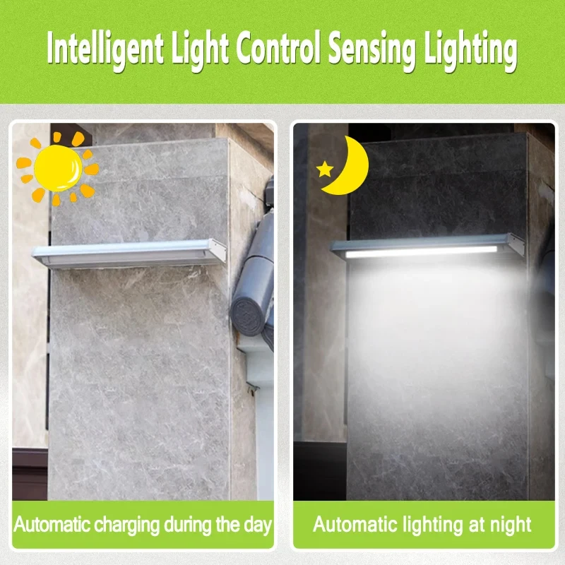 Solar LED Wall Lamp Waterproof - Home Security Lights Outdoors ulasan dan harga