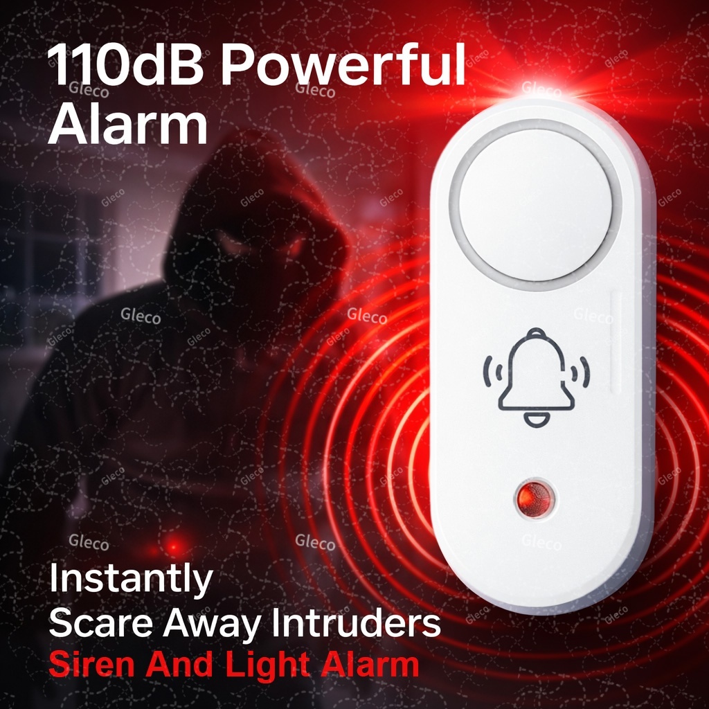 Zigbee Siren Alarm 110dB Vibra - Home Security Options ulasan dan harga