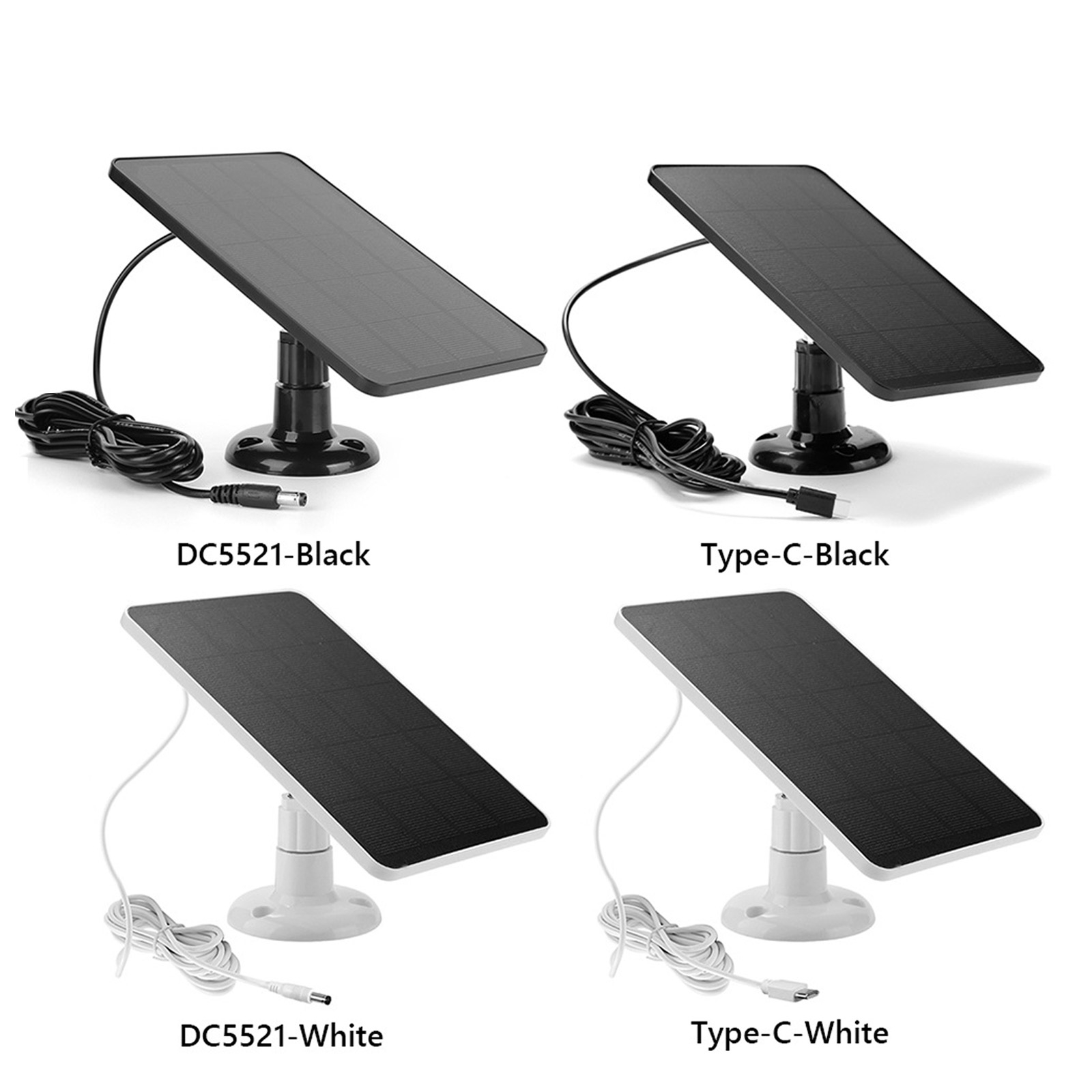 10W 5V Solar Panel DC5521 Type - Home Security Lights Outdoors ulasan dan harga