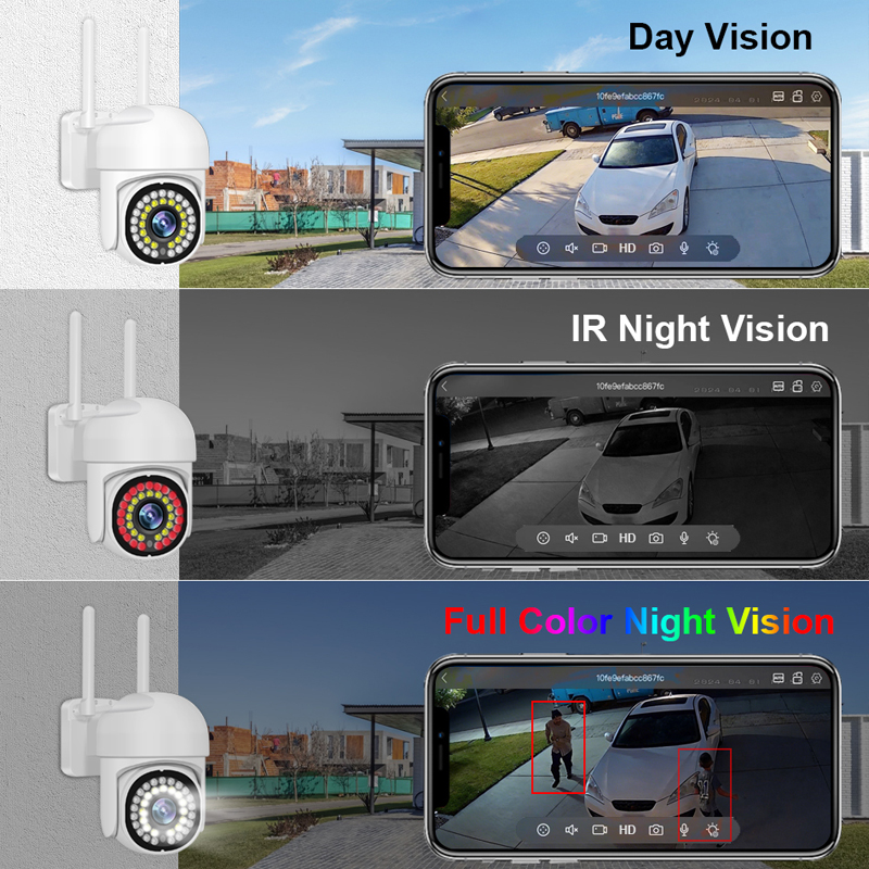 Smar 3MP Wireless CCTV Securit - Home Security With Ai ulasan dan harga